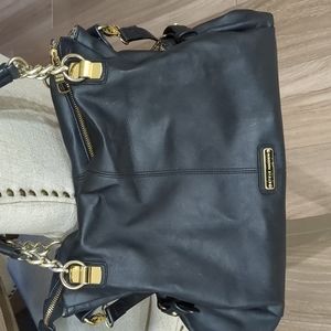 Steve Madden black leather bag